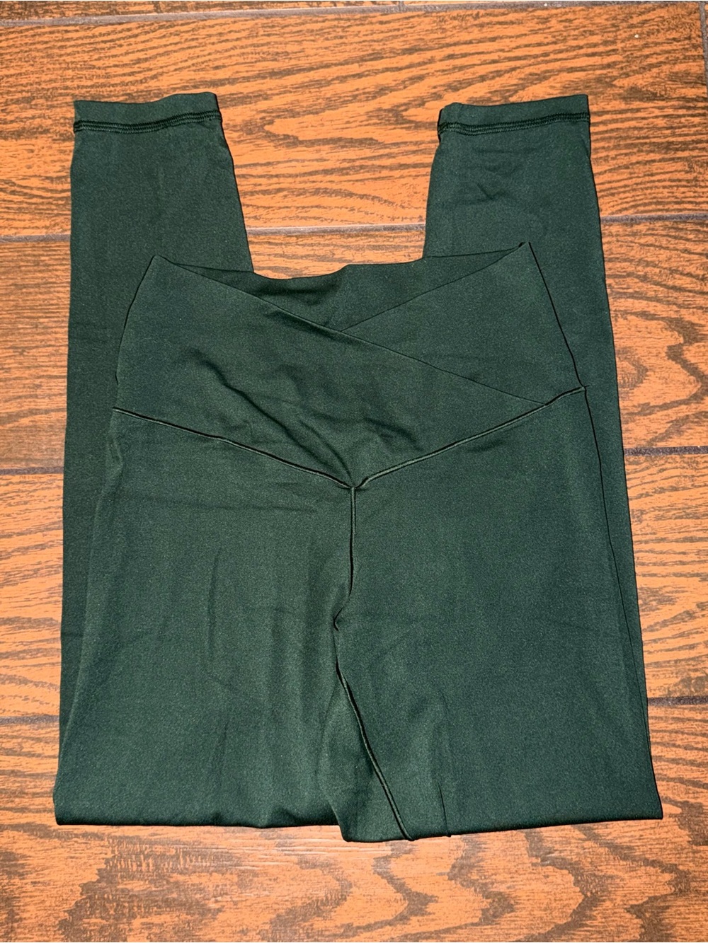 aerie Forest Green V-Front Leggings